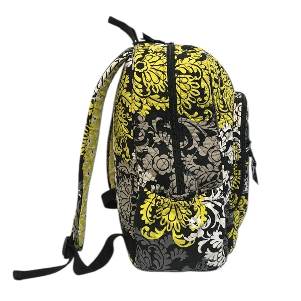 Vera Bradley Baroque Floral Medium Campus Laptop Tablet School Bag Backpack 16